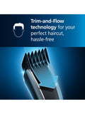 Philips cordless hair clipper with Turbo Mode in Silver, imported from the UK