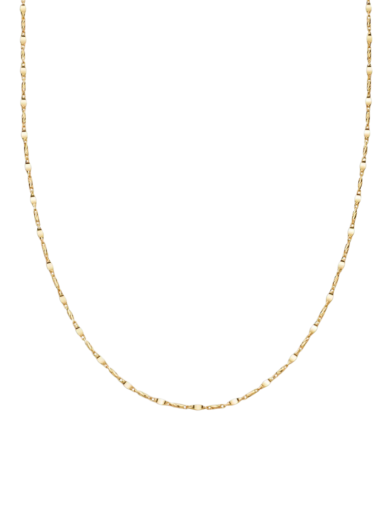 Daisy London Isla Tidal Twist gold necklace, UK version