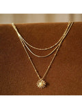 Daisy London Isla Tidal Twist gold necklace, UK version