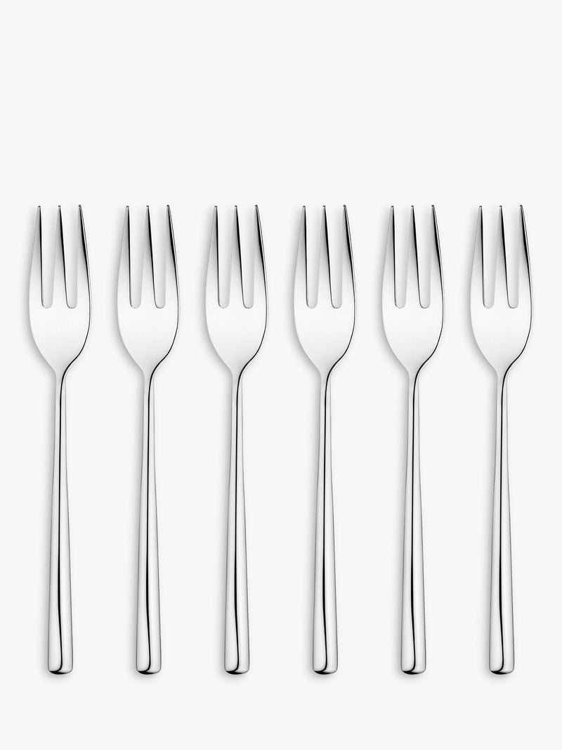 Stainless Steel Pastry Fork Set of 6