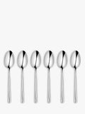 Hand-Polished 18/10 Stainless Steel Teaspoon Set, 6-Piece