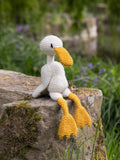 TOFT Geraldine Duck crochet kit with wool and pattern, UK version