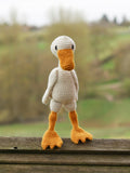 TOFT Geraldine Duck crochet kit with wool and pattern, UK version