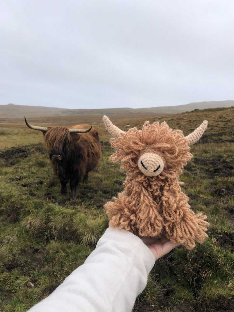 TOFT Morag the Highland Cow crochet kit, UK version