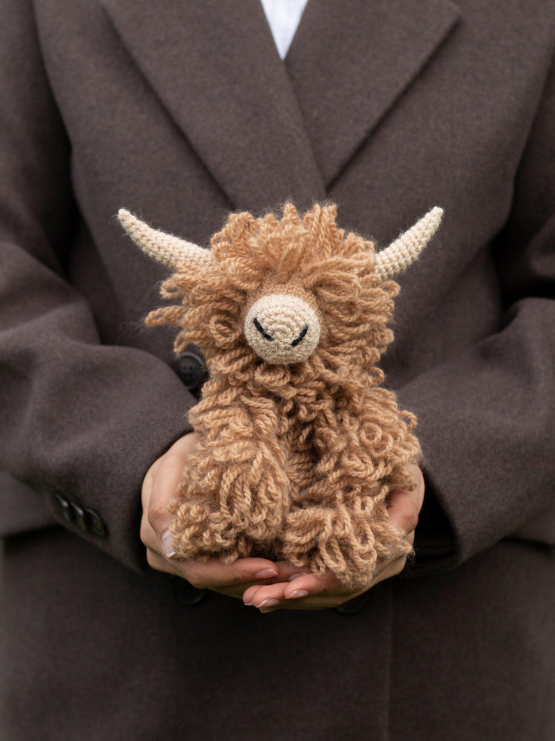 TOFT Morag the Highland Cow crochet kit, UK version