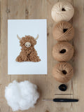 TOFT Morag the Highland Cow crochet kit, UK version