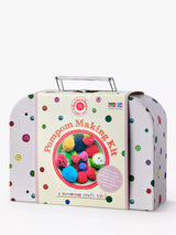 John Lewis Buttonbag Pom Pom Craft Kit Suitcase- Buy online at McGrocer