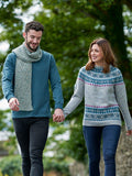 West Yorkshire Spinners Croft Shetland knitting pattern book - British product