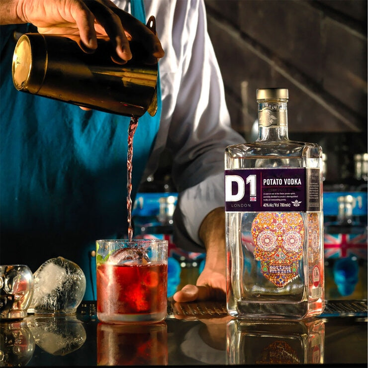 D1 potato vodka 70cl, UK version