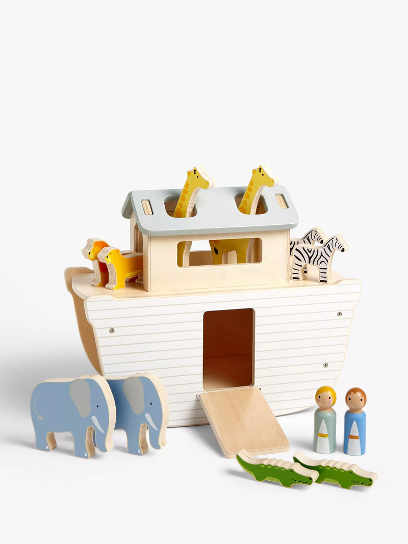 John Lewis Noah's Ark wooden toy set, UK version