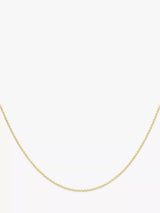 John Lewis IBB 18ct Gold Belcher Chain Necklace 50cm- Buy online at McGrocer