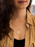 IBB 9ct gold compass and star pendant necklace - British product