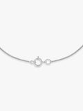 IBB 9 carat white gold heart pendant necklace, imported from the UK