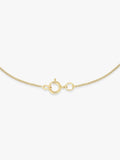 IBB gold cubic zirconia pendant necklace, imported from the UK