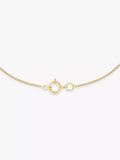 IBB gold cubic zirconia pendant necklace, imported from the UK
