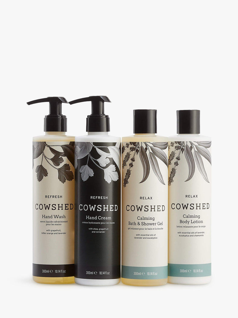 Cowshed Relax and Refresh bodycare gift set - British product