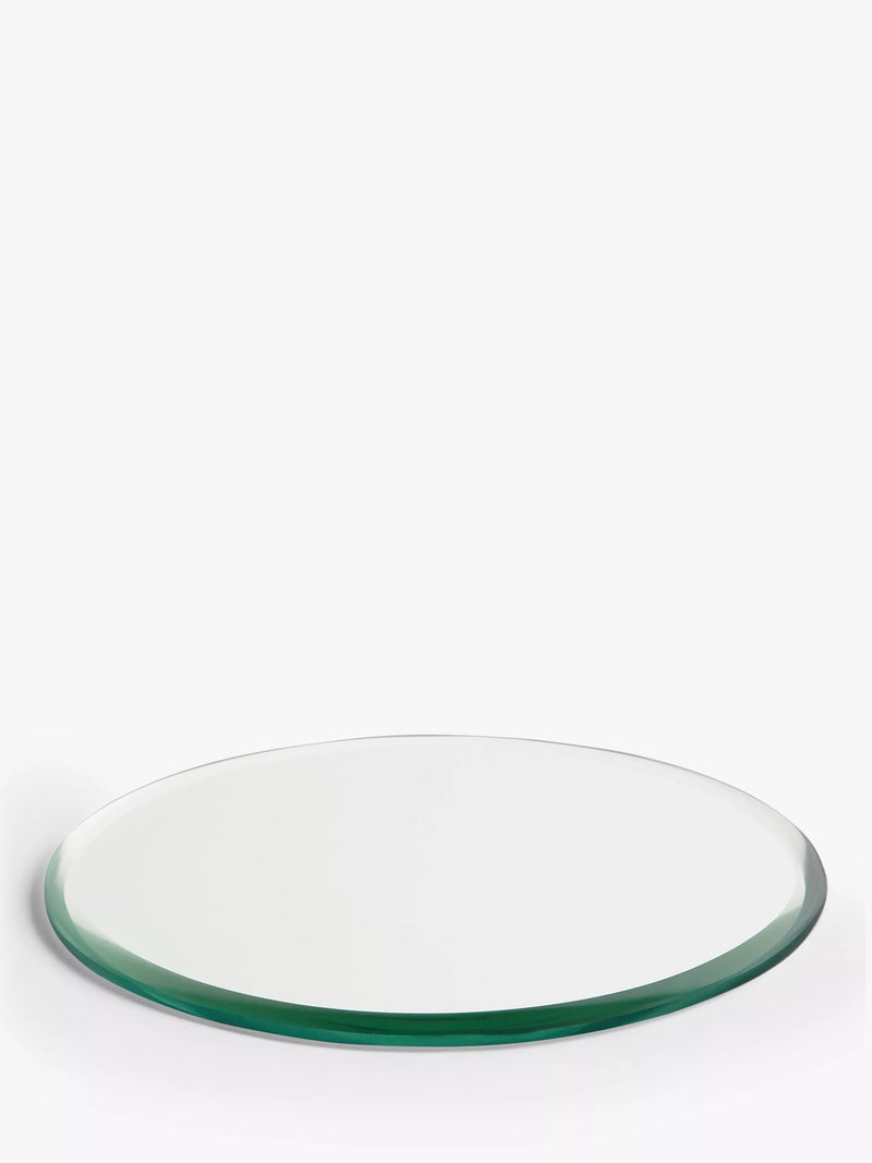 John Lewis mirror candle plate 18 cm - British product