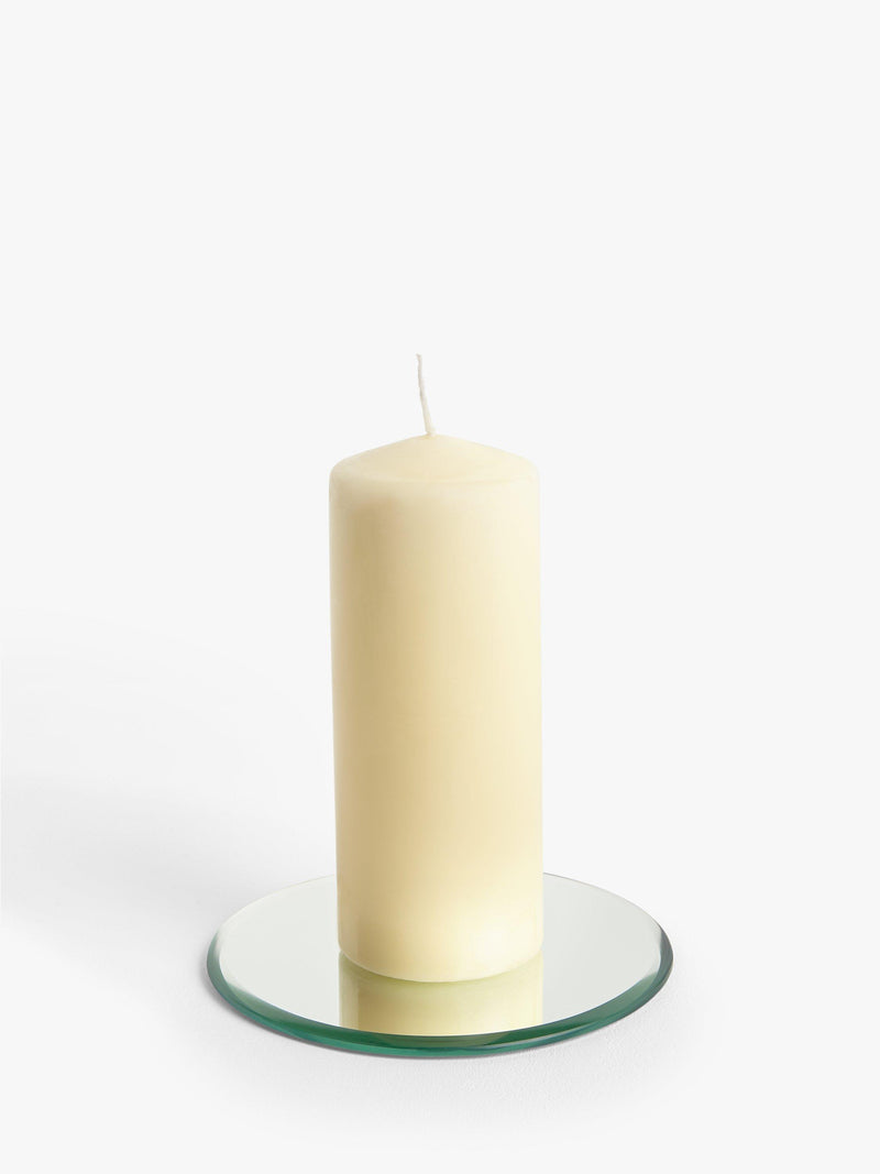 John Lewis mirror candle plate 18 cm - British product