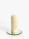 John Lewis mirror candle plate 18 cm - British product