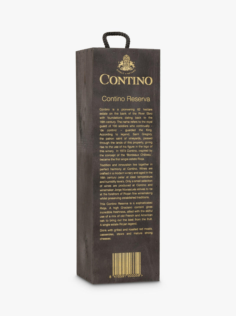 Contino Rioja Reserva red wine in a 75cl bottle - British product