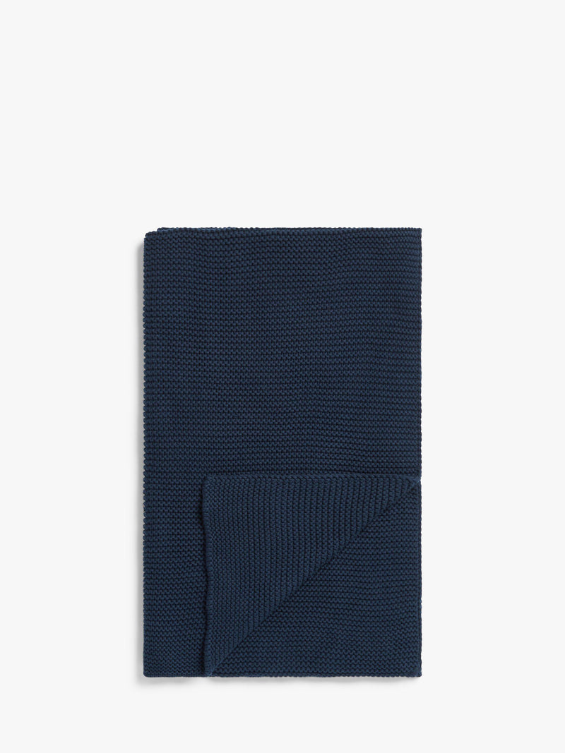 John Lewis pure cotton knitted throw, UK version