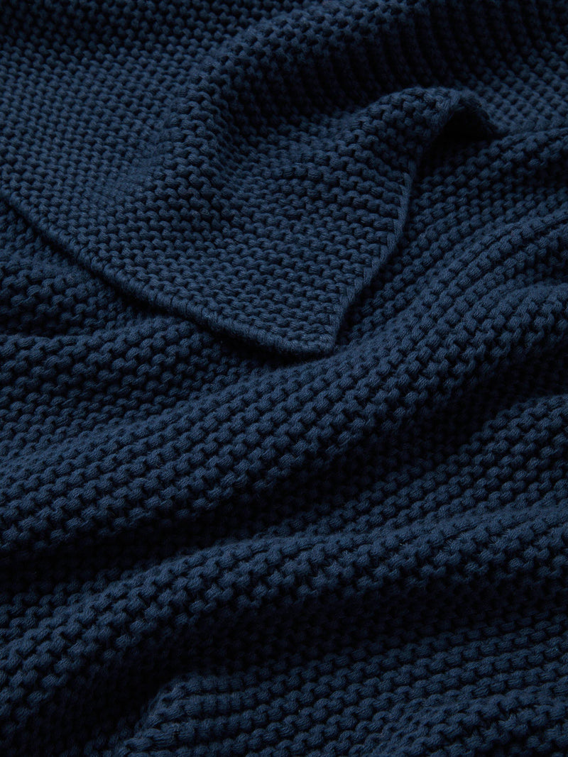 John Lewis pure cotton knitted throw, UK version