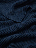 John Lewis pure cotton knitted throw, UK version