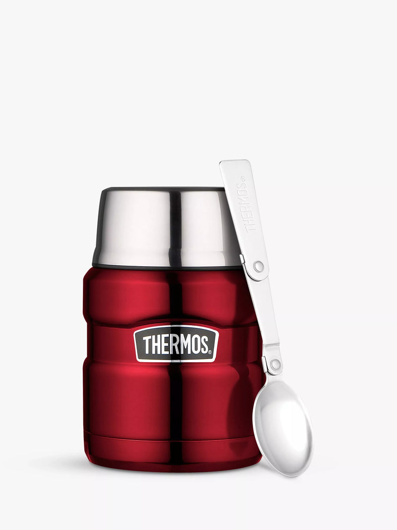 Thermos King food flask 470ml stainless steel - British product