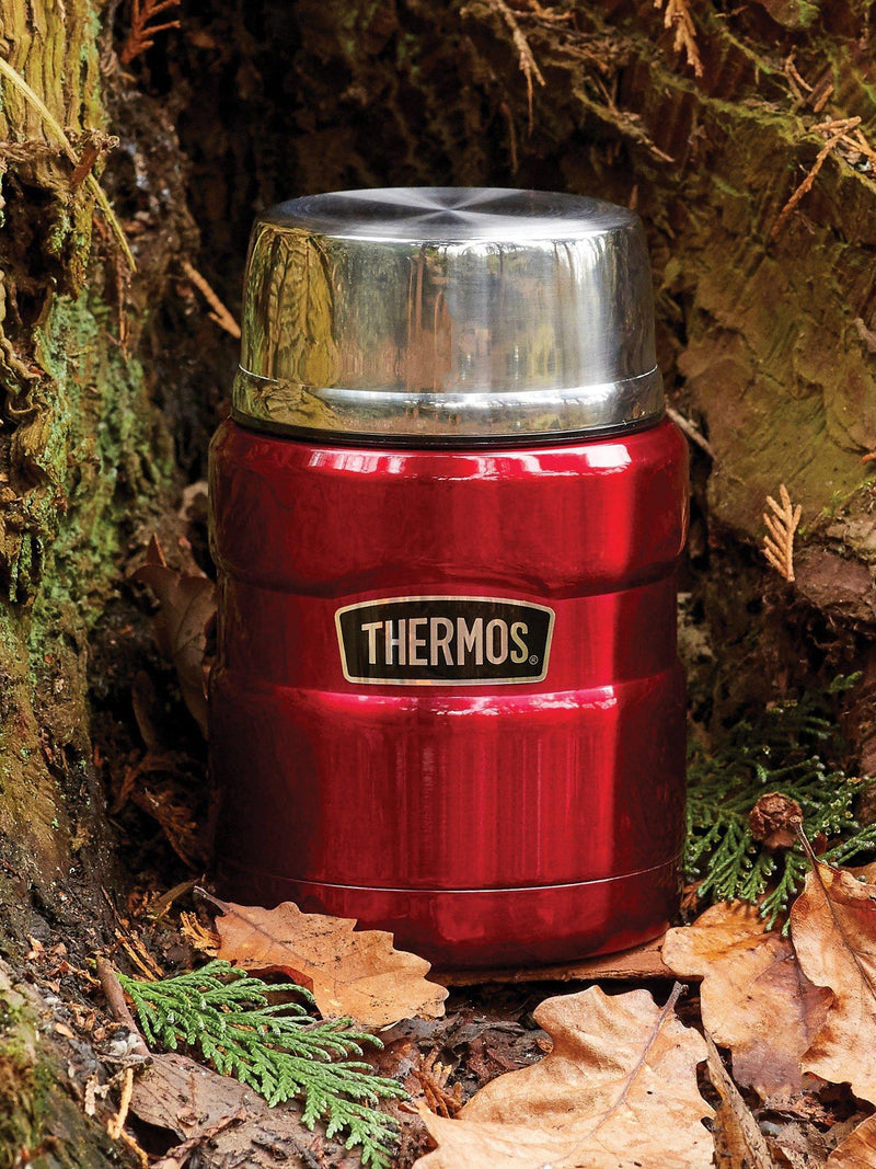 Thermos King food flask 470ml stainless steel - British product