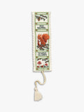 Textile Heritage red squirrel bookmark cross stitch kit, UK version