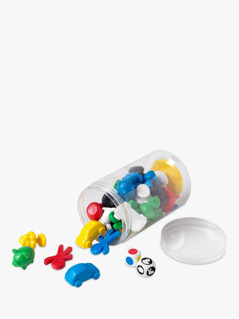 John Adams Grabolo color and shape matching dice game, UK version