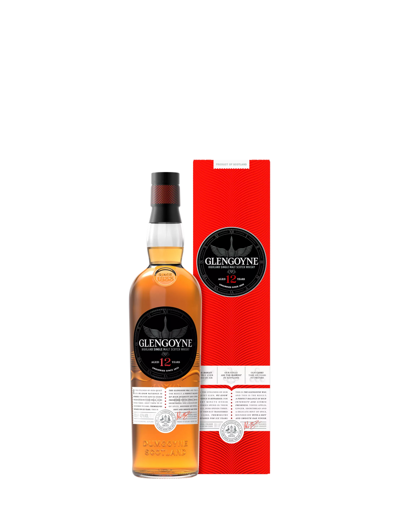 Glengoyne 12 Year Old single malt whisky 70cl, UK version