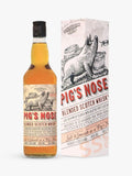 Pig's Nose blended Scotch whisky 70cl, imported from the UK