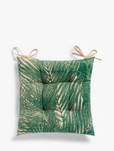 John Lewis John Lewis Seat Pad Green/Multi- Buy online at McGrocer