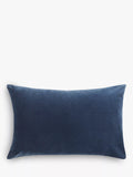 John Lewis Rectangular Cotton Velvet Cushion - Gold