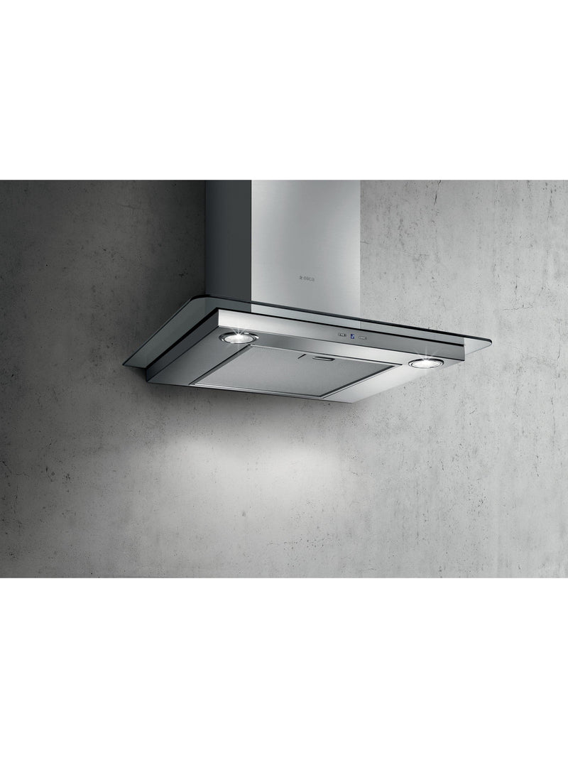 Elica Tribe 60Cm Chimney Cooker Hood Stainless Steel Glass