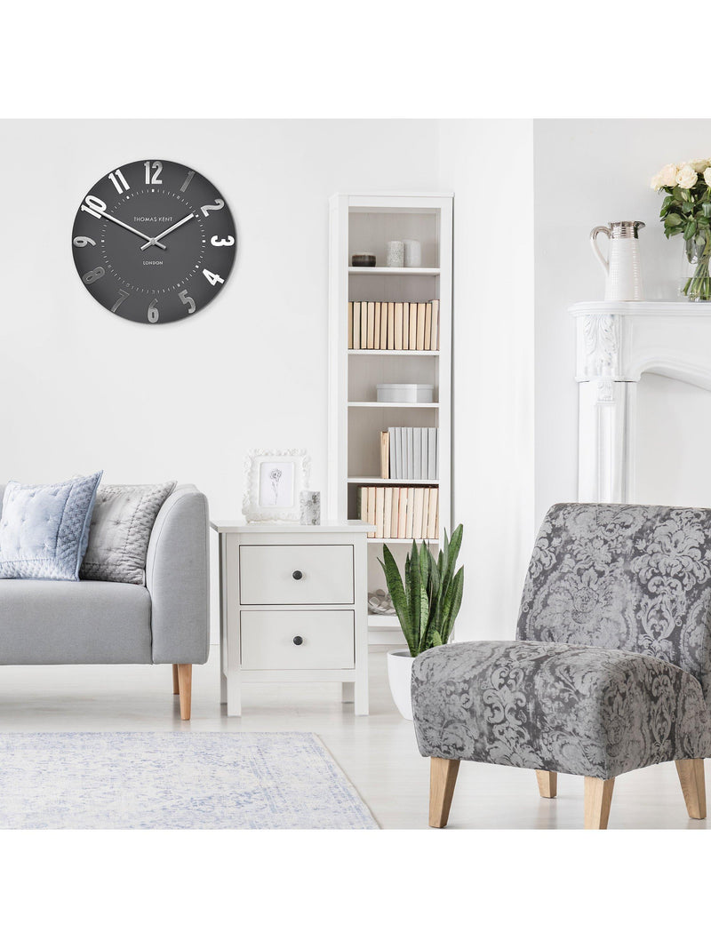 Thomas Kent Mulberry wall clock 50cm diameter, UK version