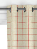 John Lewis classic check curtains or roman blind Auburn (British brand)