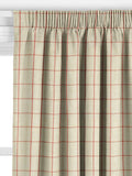 John Lewis classic check curtains or roman blind Auburn (British brand)