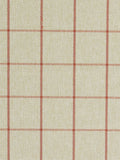 John Lewis classic check curtains or roman blind Auburn (British brand)