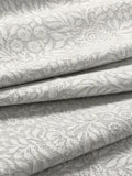 John Lewis furnishing fabric Hidcote Weave floral jacquard 140cm, imported from the UK