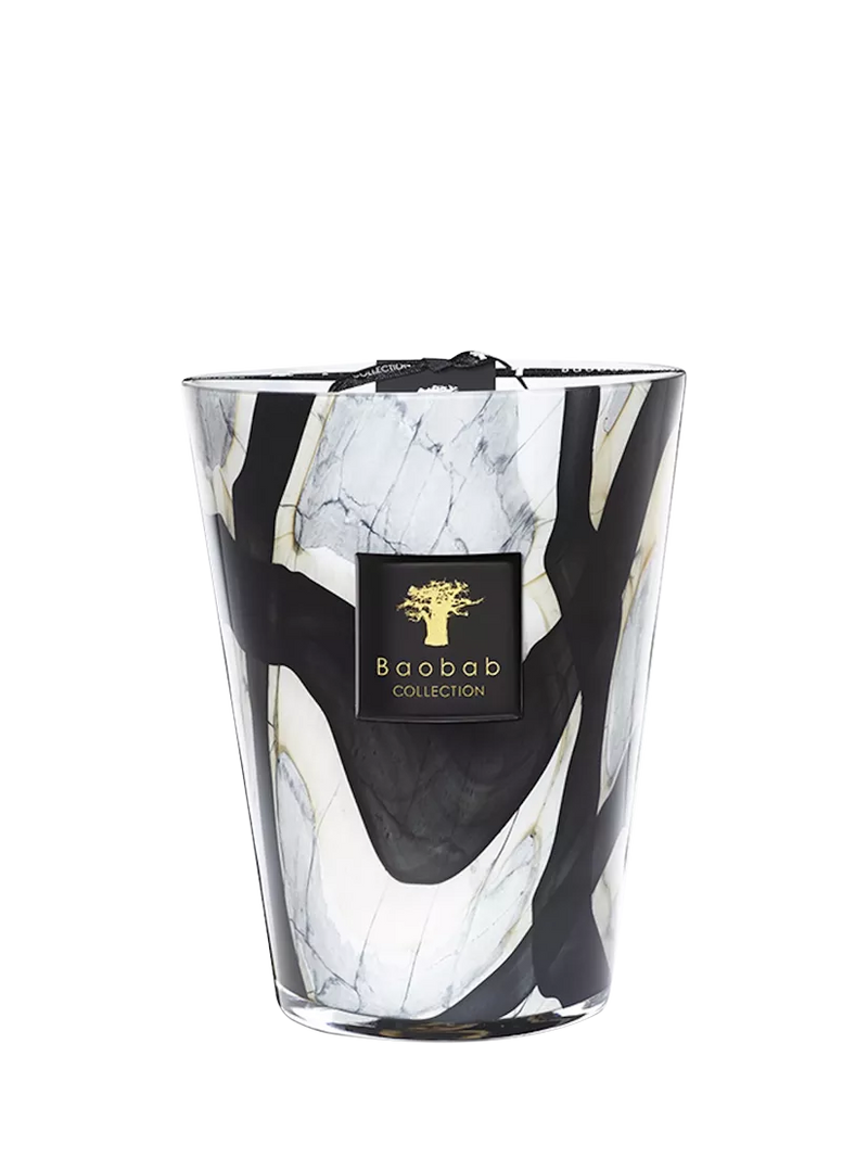 Baobab Collection scented candle Marble H24 cm - British product