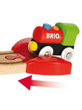 BRIO My First Railway beginner pack wooden train set 18 pieces, UK version
