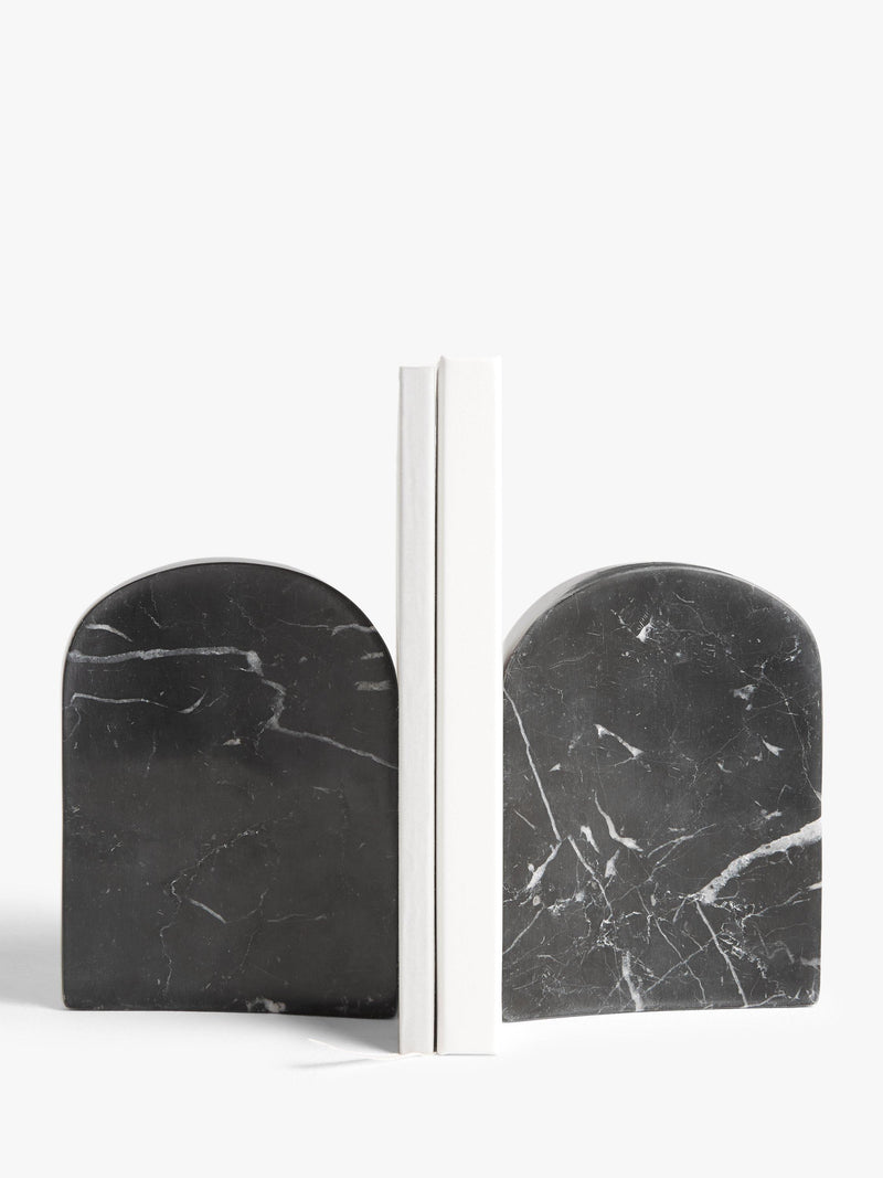 John Lewis marble bookends 16cm tall, UK version