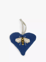 John Lewis Cleopatra's Needle Lavender Bee Heart Tapestry Kit 13x15cm- Buy online at McGrocer