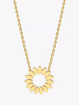 John Lewis Estella Bartlett Modern Floral Pendant Necklace Gold- Buy online at McGrocer