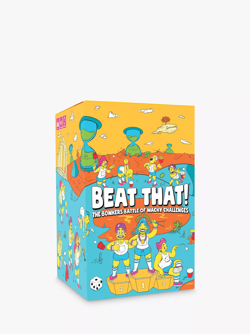Gutter Games Beat That board game with 160 challenge cards, UK version