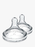 Dr Brown's wide neck teats level 2, pack of 2 - British product