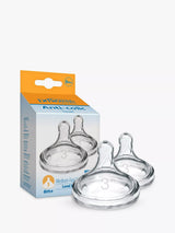 John Lewis Level 3 Wide Neck Teats for Baby Bottles, Pack of 2- Buy online at McGrocer