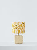 Orla Kiely ceramic table lamp Juniper Stem yellow, UK version